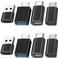 סט 8 מתאמי USB ↔ USB-C – פתרון חיבור מושלם