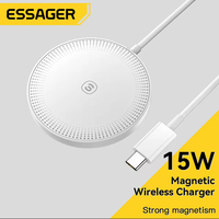 מטען אלחוטי מגנטי 15W – מהיר ותואם לאייפון ולמכשירי אנדרואיד