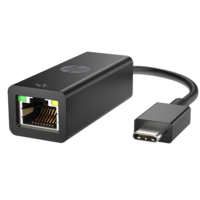 מתאם רשת מקורי HP USB-C ל-RJ45 (דגם V7W66AA)