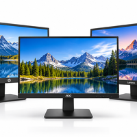 מסך מחשב מחודש 22 אינץ’ HP / AOC / Lenovo – מגוון דגמים לפי מלאי, ללא HDMI