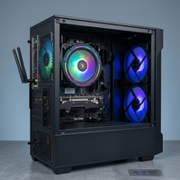 מחשב גיימינג חדש Antec Intel Core i5-10500 | זיכרון 16GB | כונן 512GB NVMe | כרטיס מסך 4GB | כולל Win 11, אופיס ו-Wi-Fi  מובנה במחשב