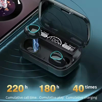 אוזניות Bluetooth M10 – סאונד עוצמתי עם תאורת LED