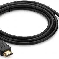 כבל ממיר איכותי מ-HDMI ל-VGA + אודיו (אורך 1.8 מטר)