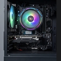 מחשב גיימינג חדש Antec Intel Core i5-10500 | זיכרון 16GB | כונן 512GB NVMe | כרטיס מסך 4GB | כולל Win 11, אופיס ו-Wi-Fi  מובנה במחשב