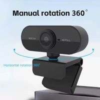 מצלמת רשת 1080P HD עם מיקרופון מובנה