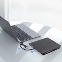 כונן  דיסקים חיצוני USB 3.0 Type-C – מתאים ל-DVD / CD למחשב נייד ונייח