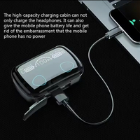 אוזניות Bluetooth M10 – סאונד עוצמתי עם תאורת LED