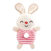 5# - ילדים זו שמחה לבת : סלסילה שחור-לבן משמחת מכילה חליפת שני חלקים, קפוצ'ון ורעשן טבעת קטיפתי