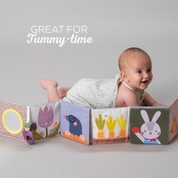 ספר בד דו-צדדי אינטראקטיבי 