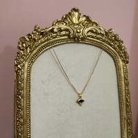 שרשרת לונה אבן שחורה