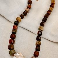 שרשרת Jasper & Pearl