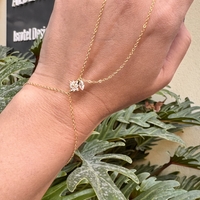 צמיד טבעת מריה זהב