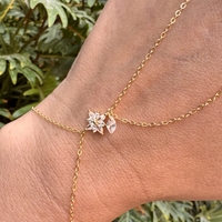 צמיד טבעת מריה זהב