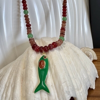 שרשרת דג ירוק