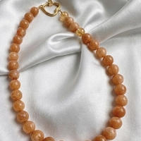 שרשרת Sunstone לב