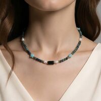 שרשרת green turquoise