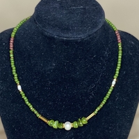 שרשרת  Green Stone