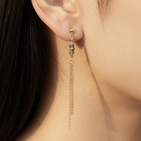 עגילי Green Amatyst