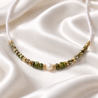 שרשרת Green Leaves