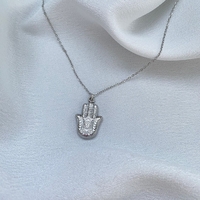 שרשרת חמסה כסף