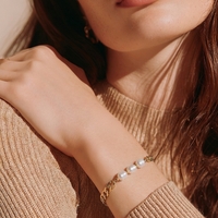 צמיד גולדפילד פנינים