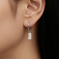 עגילים Mini Pearls