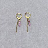 עגילי שרשרת ג’ייד