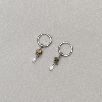 סט אבני אונקייט כסף