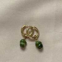 עגילי Golden Moss