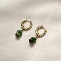 עגילי Golden Moss