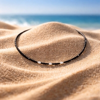 שרשרת Black Pearl Cristal