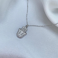 שרשרת חמסה כסף