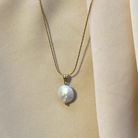 פנינה גדולה זהב