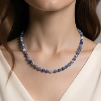 שרשרת לאפיס  DEEP BLUE