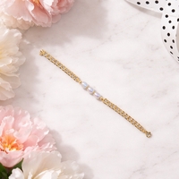 צמיד גולדפילד פנינים