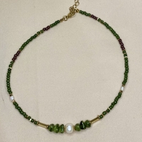 שרשרת  Green Stone