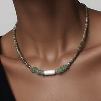 שרשרת Green Stone Balance