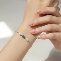 צמיד כסף צדפים