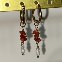 עגילי Terra Pearl