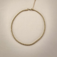 LUMINA ROPE – שרשרת זהב שזורה