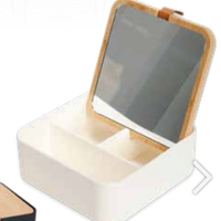 קופסת תכשיטים ממותגת עם מראה