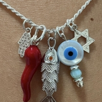 שרשרת צוקרים-כסף