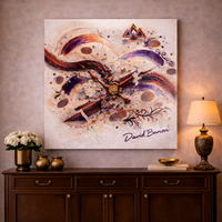 תמונת קנבס בית משרד מעבר למודע