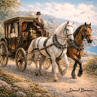 תמונת קנבס אומנותית מסע אצילי