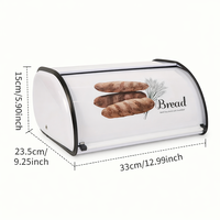 קופסת לחם נירוסטה יוקרתית