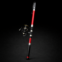 סט חכה רולר מקצועי 4.2 מטר – קרבון מלא אולימפיק