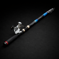 סט חכה רולר מקצועי 4.2 מטר – קרבון מלא אולימפיק