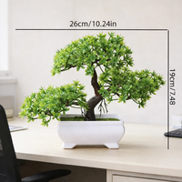 עץ בונסאי מלאכותי יוקרתי לעיצוב הבית והמשרד