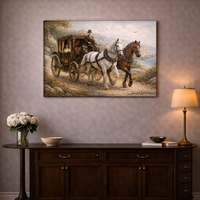 תמונת קנבס אומנותית מסע אצילי