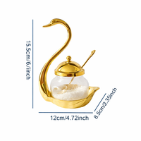 קופסה סוכר ודבש ברבור זהב